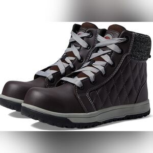 (S-4239) Avenger Work Boots Womens Metro 8" Sz 8.5W